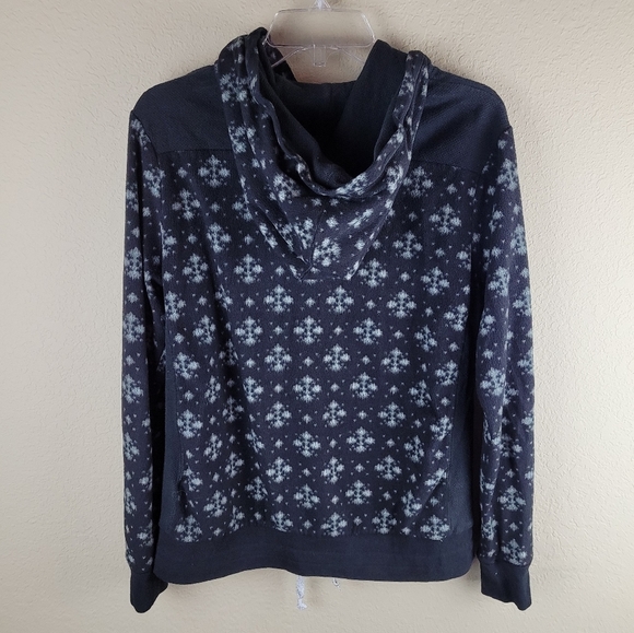 Olsenboye Pullover‎ Womens L Hoodie Charcoal Fleece Drawstring Bottom - Picture 8 of 12